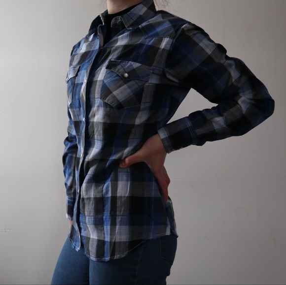 NWT Roper Longsleeve Snap Button Western Shirt - Picture 4 of 16